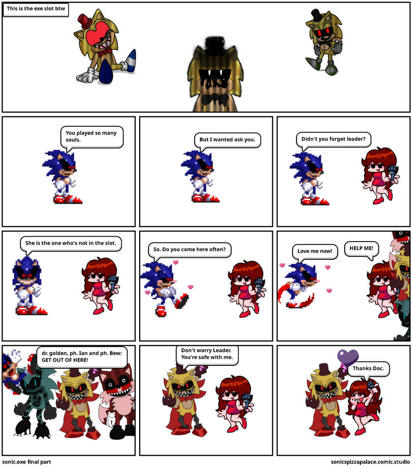 Sonic.exe Final Part by Leaderthehedgehog on DeviantArt