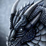 Steel Dragon Portrait