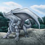 Silver Ice Dragon