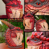 Red Dragon Volkaos Sculpt