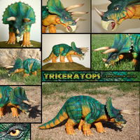 Triceratops sculpt