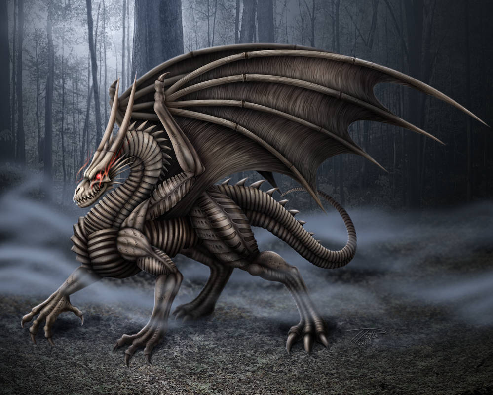 Wraith Dragon by DragonosX on DeviantArt