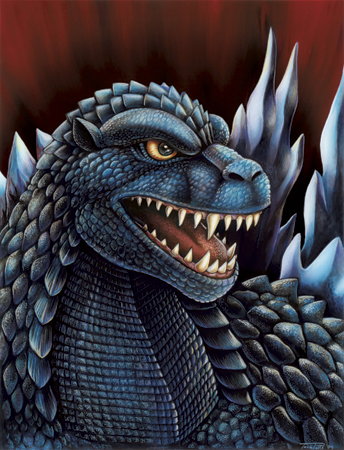 Godzilla Portrait