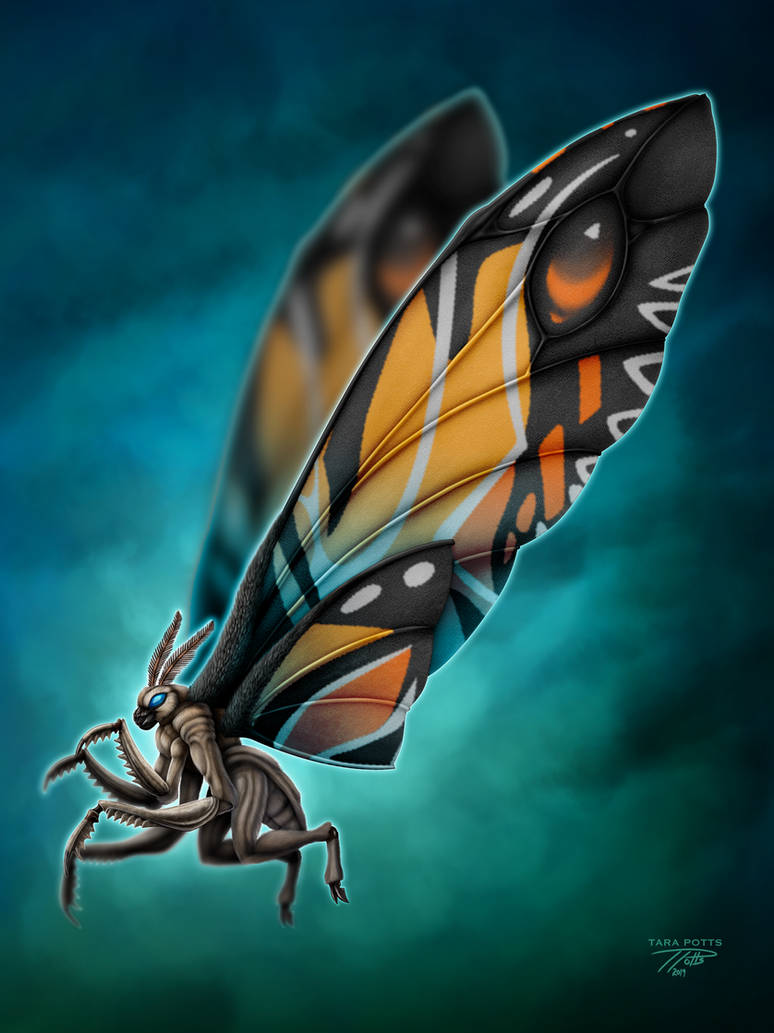 Mothra 2019 by DragonosX on DeviantArt