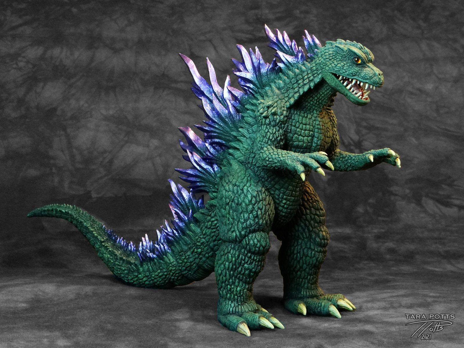 Millennium Godzilla sculpt - Cosclay by DragonosX on DeviantArt