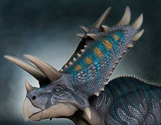 Zbrush- Pentaceratops Portrait