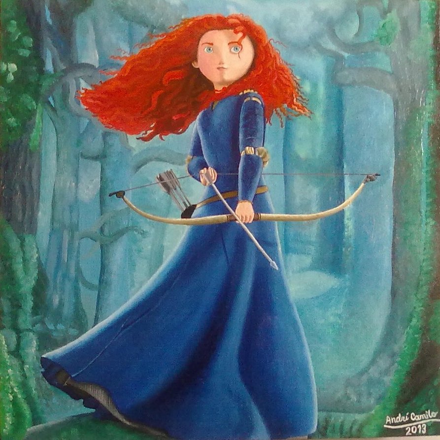 Merida painting - 2013