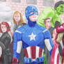 Avengers drawing - 2013