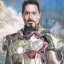 Iron Man drawing (VIDEO IN DESCRIPTION) - 2013