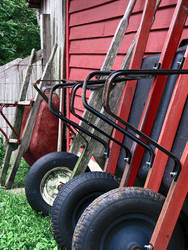 Goat Farm Wheelbarrows