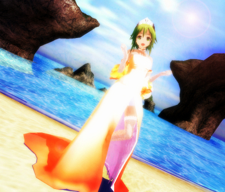 [MMD] Island Gumi