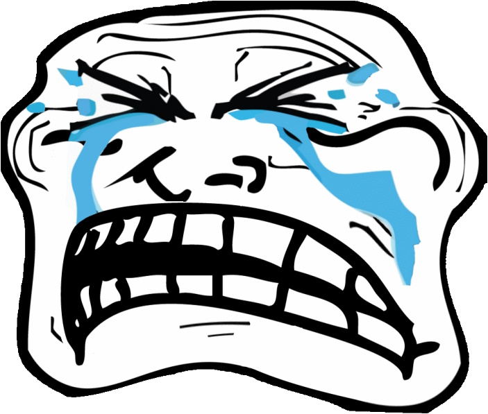 Trollface Is Crying Head by Matyaasek on DeviantArt