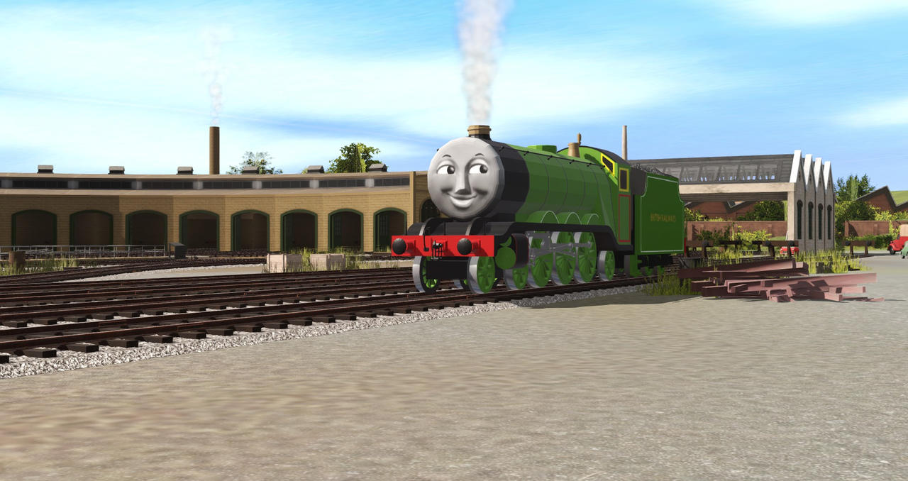 The Green A1 Pacific Engine by Matyaasek on DeviantArt