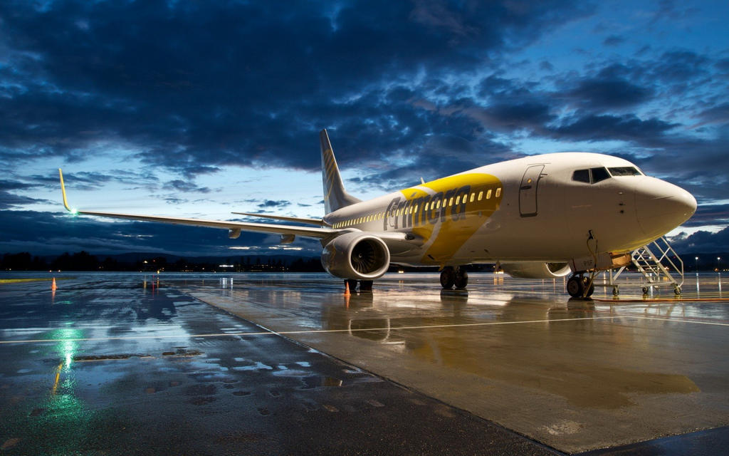 Boeing-737-aircraft-dark-night-wallpaper by DarkEagle2011