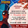 Spiderman Birthday Invitation