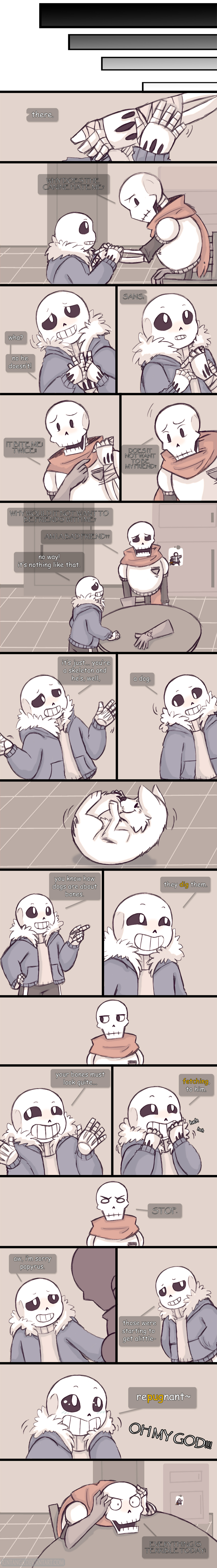 .Undertale Fancomic: Annoying Dog - Page 11.+