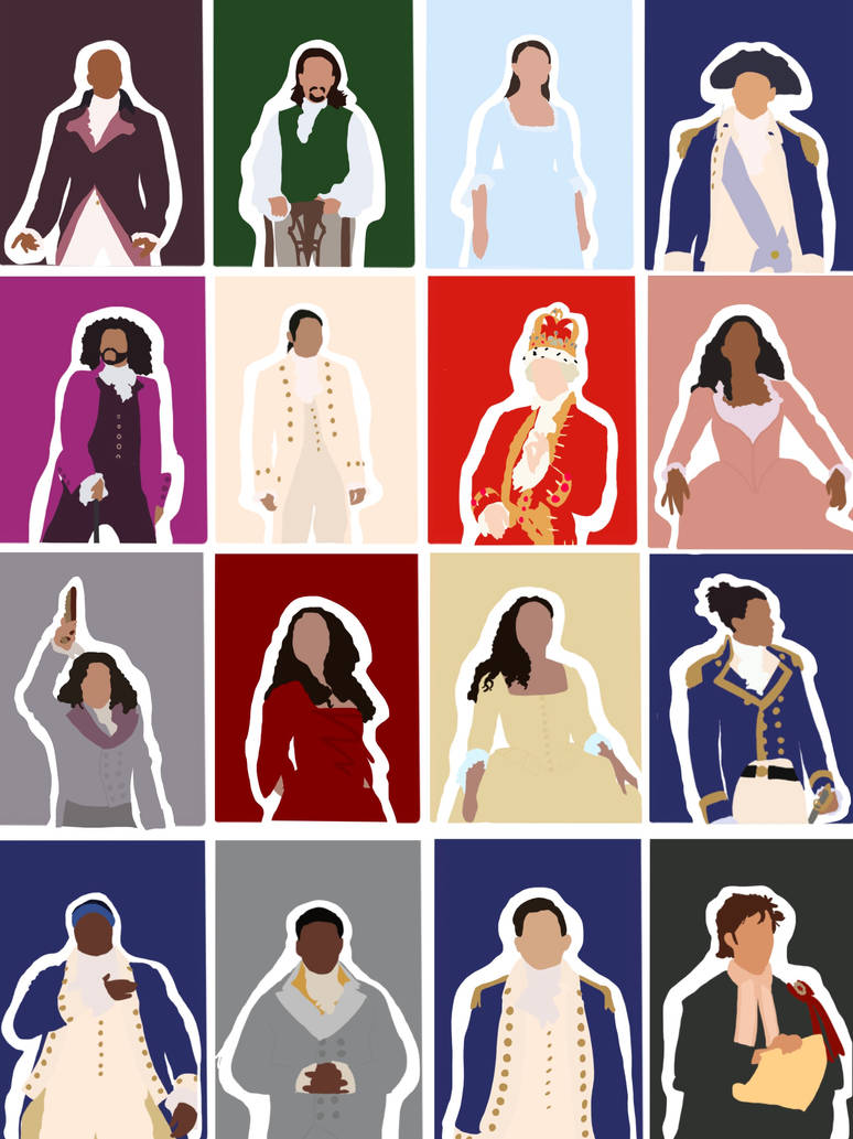 Hamilton Characters By Spacecadet02 On DeviantArt