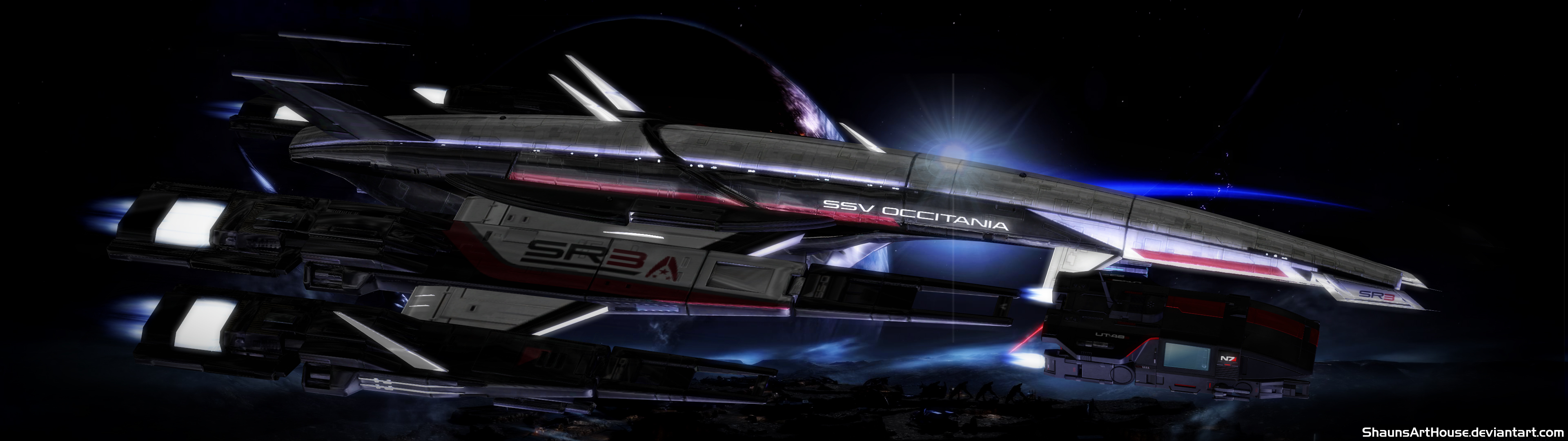 Mass Effect Occitania : The Ship