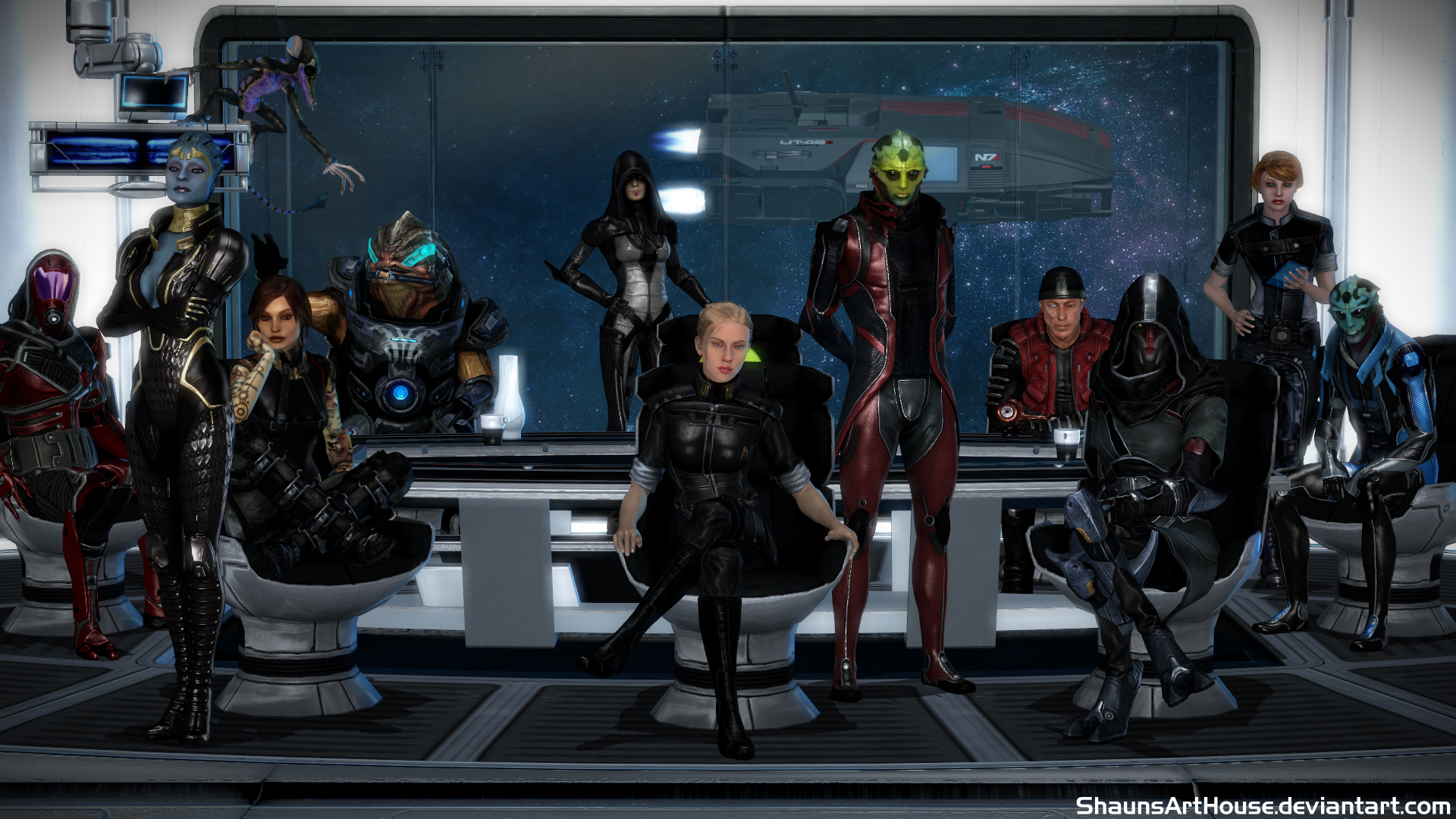 Mass Effect Occitania: The in between team