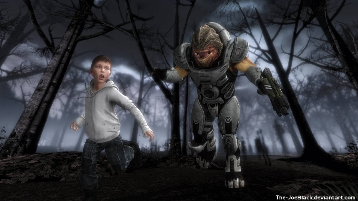 Mass Effect - Grunt's Dream by ShaunsArtHouse