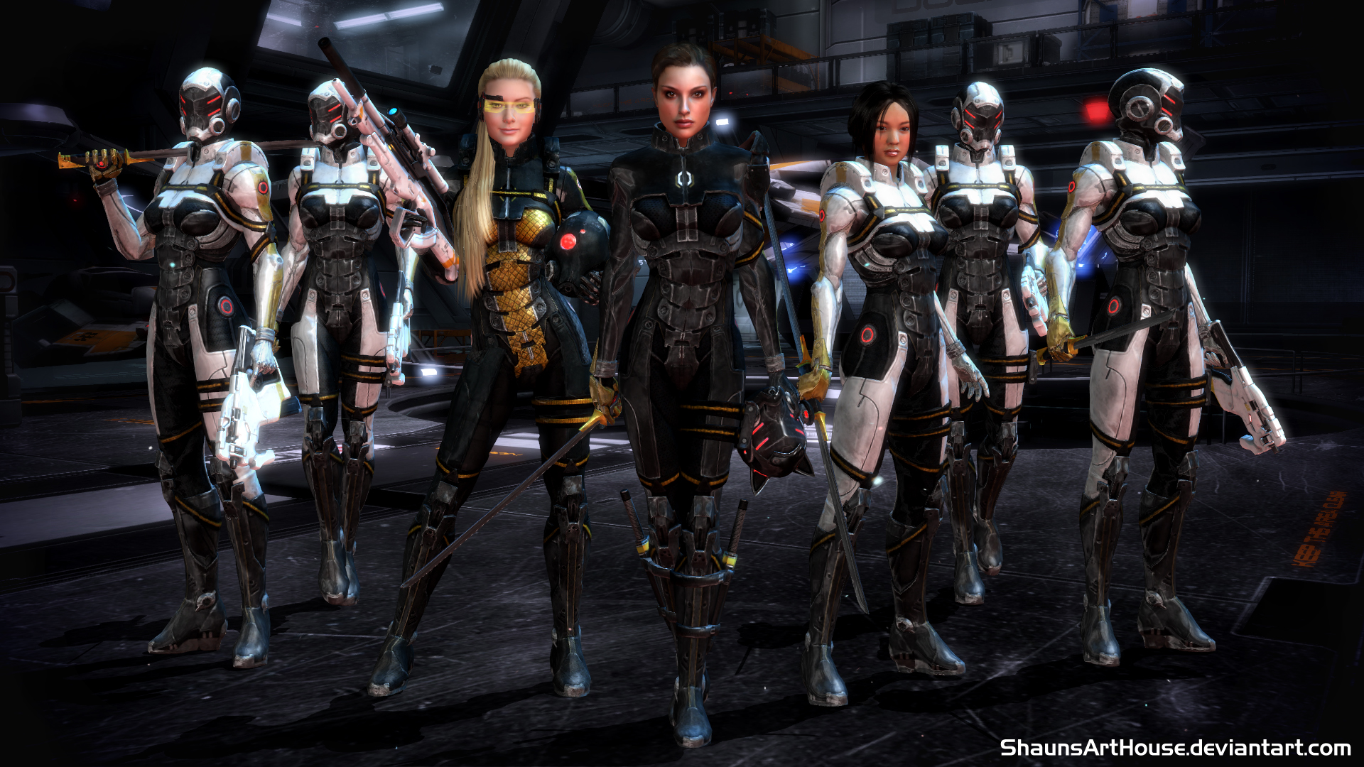 Mass Effect: The Occitania - Crimson Lotus Squad