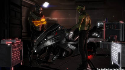 Mass Effect - Garrus and Thane