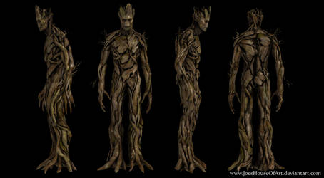 GotG - Groot HD custom 3D model