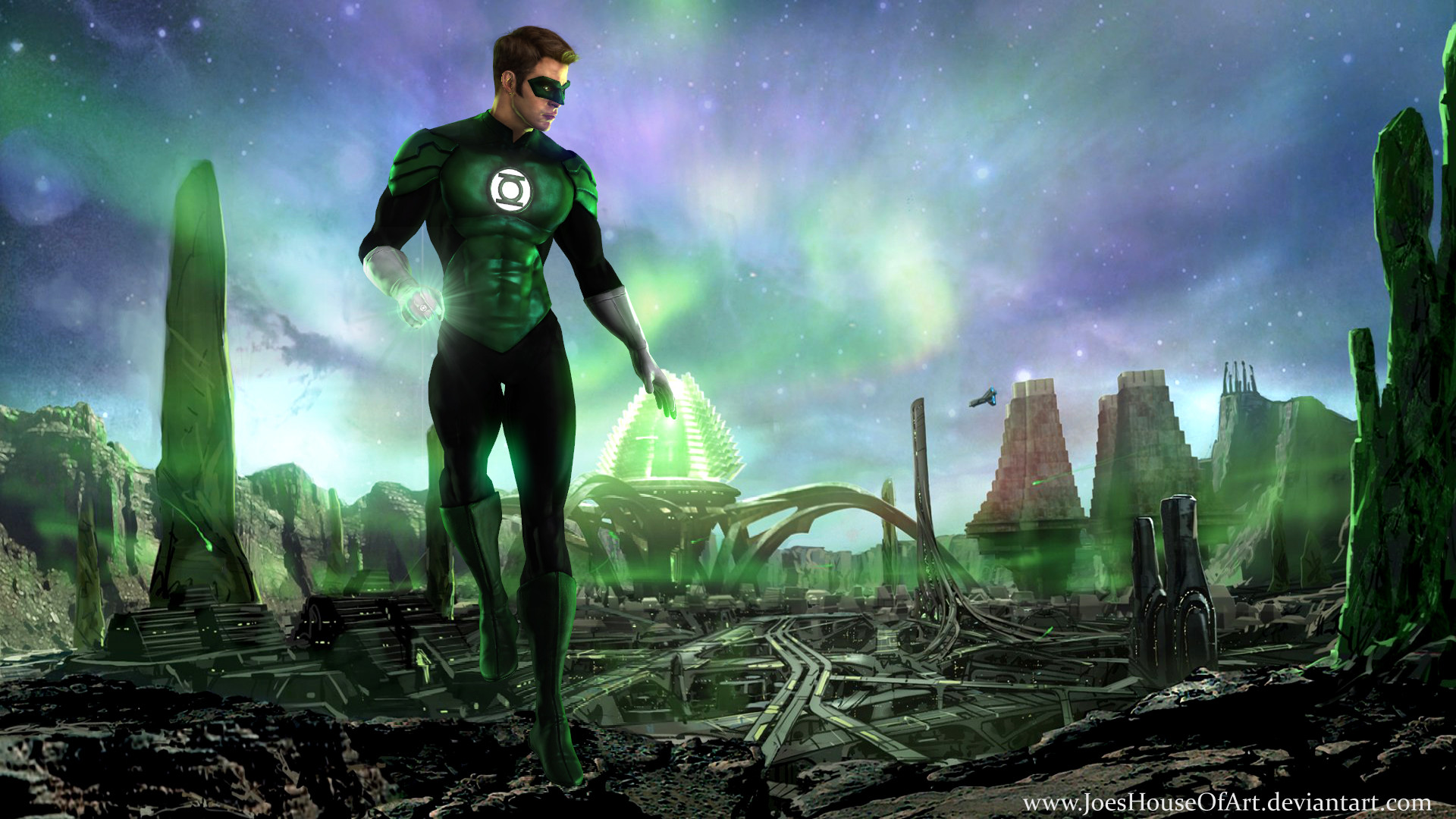 Green Lantern - Chris Pine wallpaper