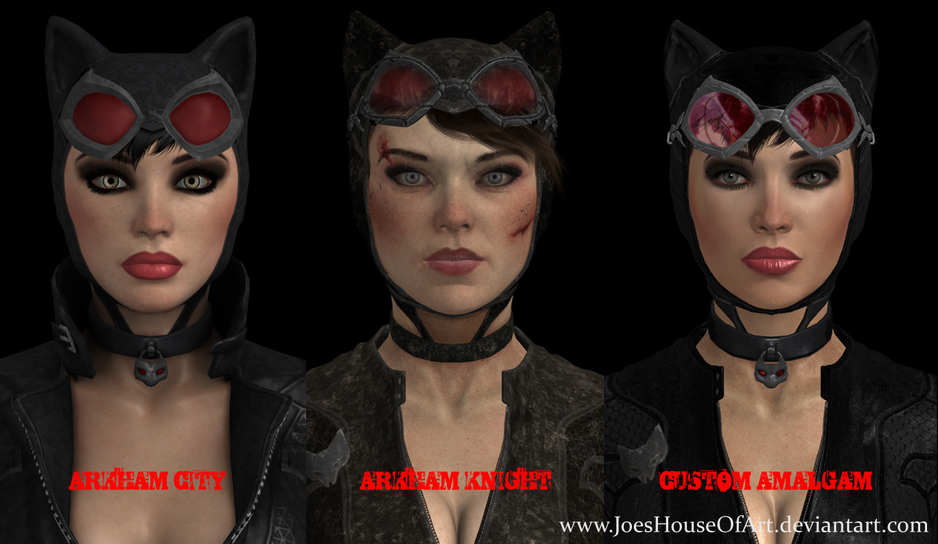arkham city catwoman model