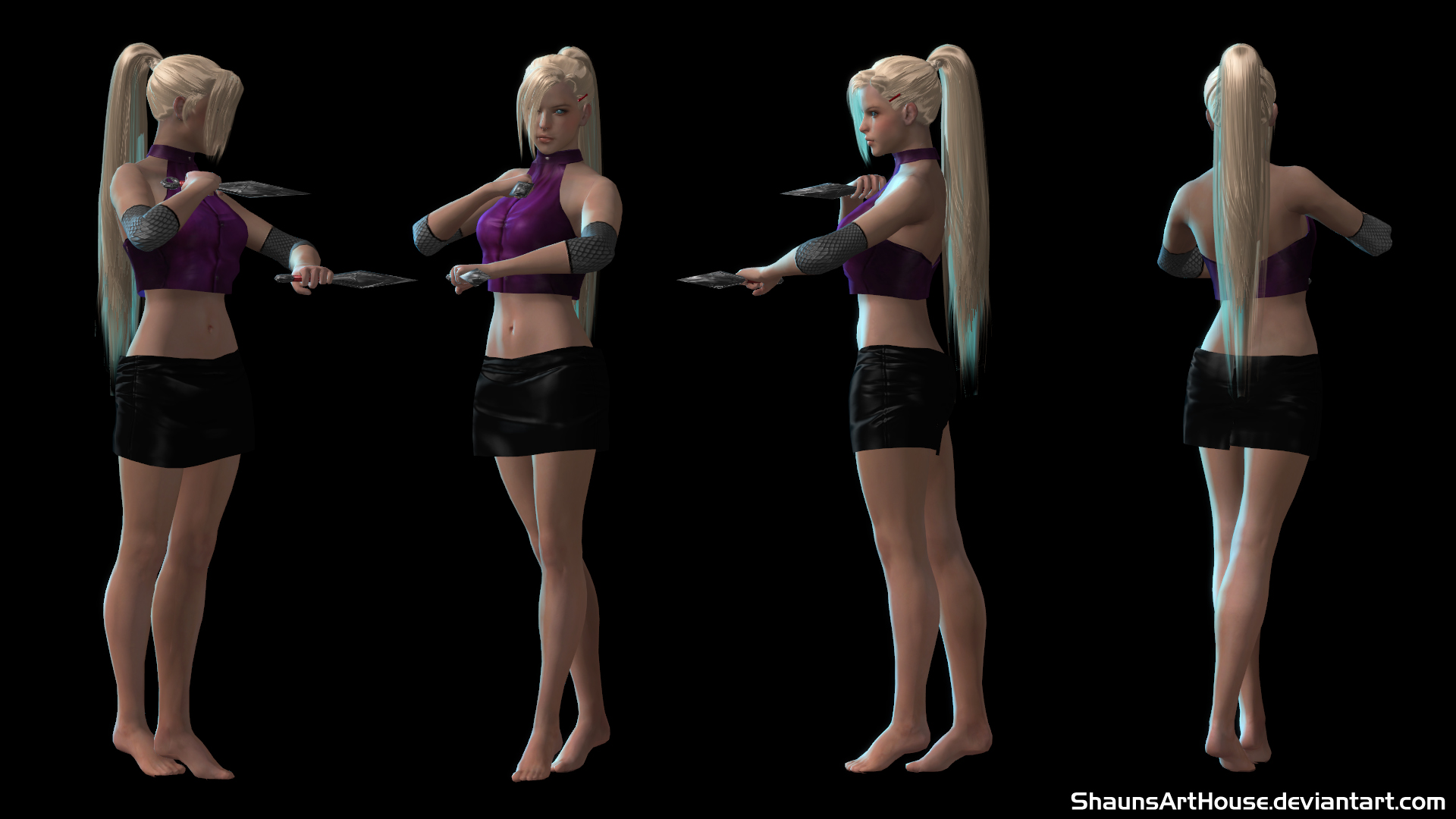 Naruto - Yamanaka Ino (by Shinteo)- Genin To Adult Custom Bundle (First  Time In The Z0NE) [FREE] 2023 - Free Daz 3D Models