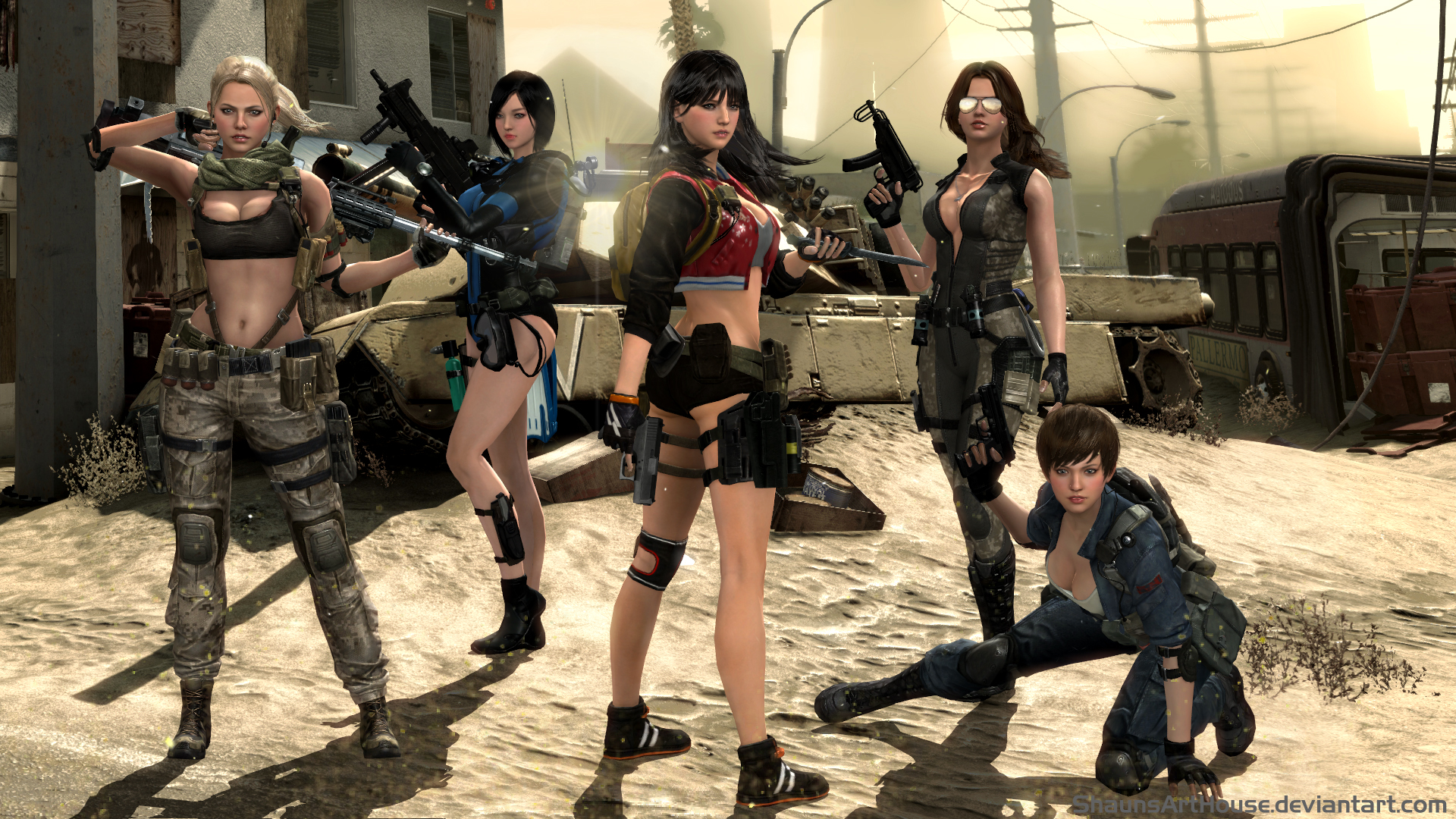 Sudden Attack 2 Trailer and Screenshots Show New Female Characters