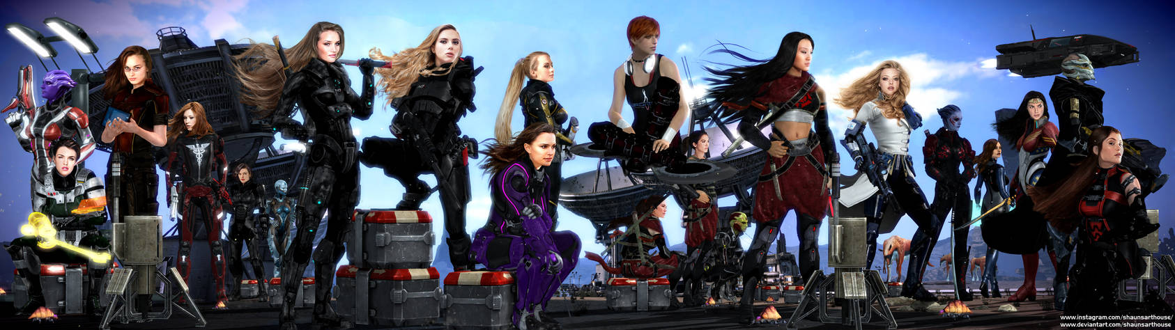 Mass Effect Occitania: The Women of Occitania