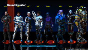 Mass Effect Andromeda Squad Select