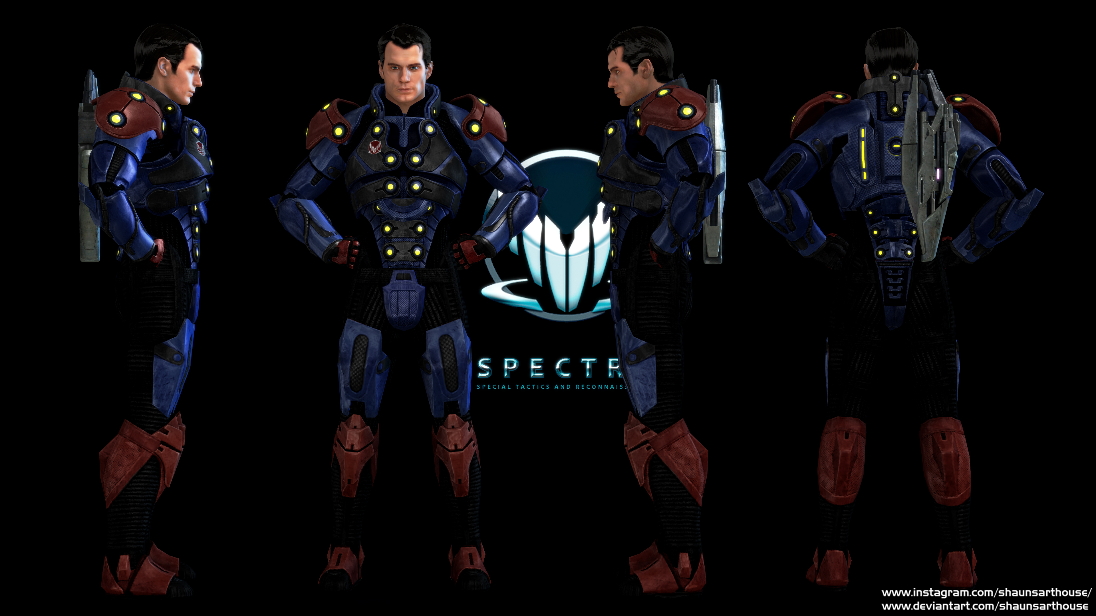 Mass Effect Occitania Spectre Cal Reeves By Shaunsarthouse On Deviantart 