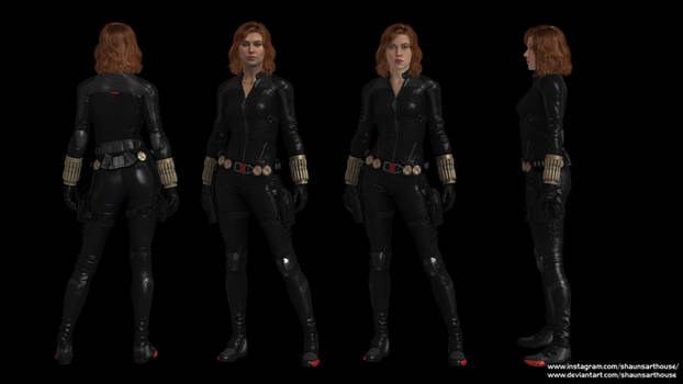 Black Widow - Avengers End Game [Render 2] by AlanMac95 on DeviantArt