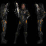 Mass Effect Occitania - Charli Cerberus Soldier