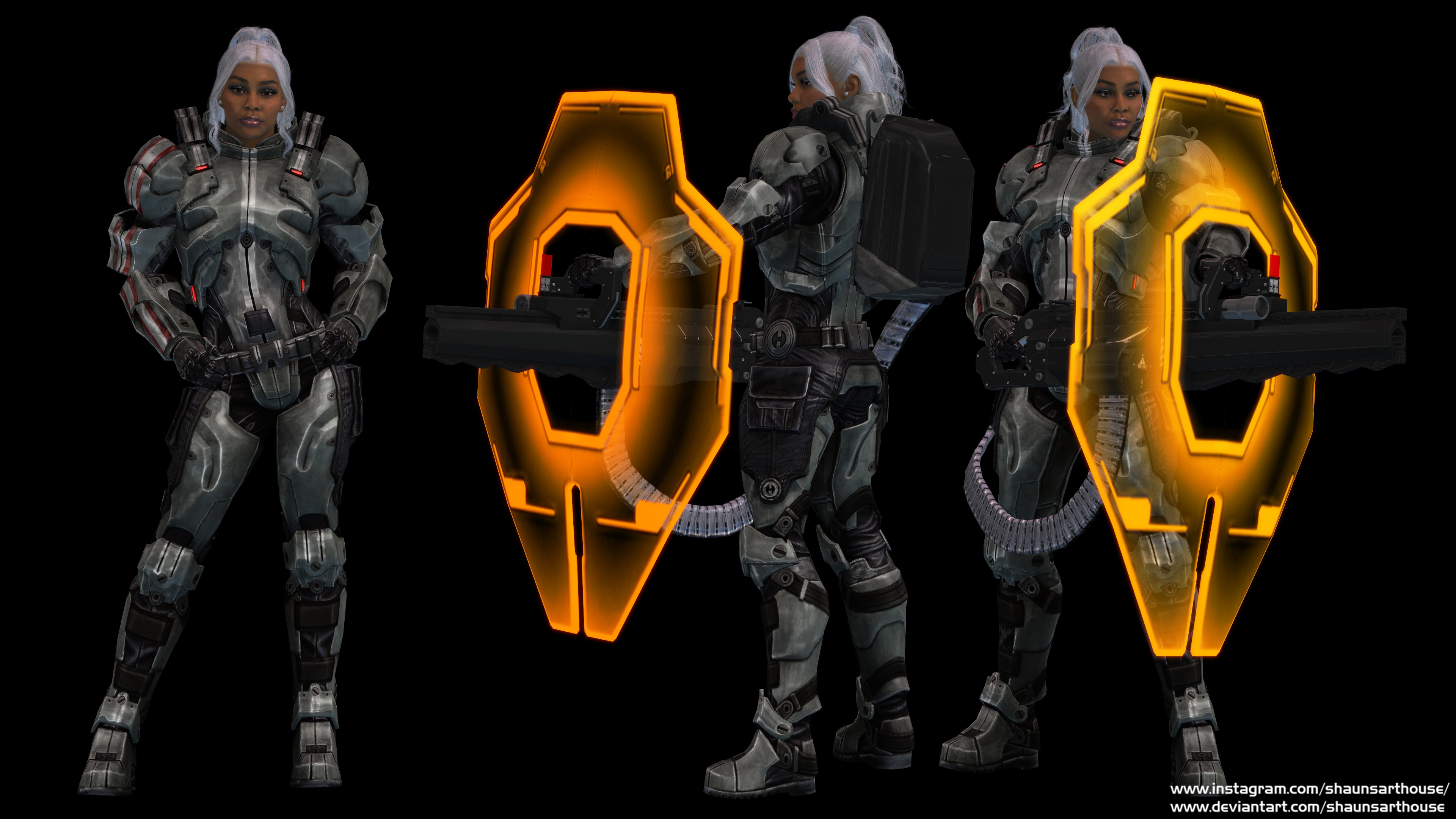 Mass Effect Occitania - Amber Fleming