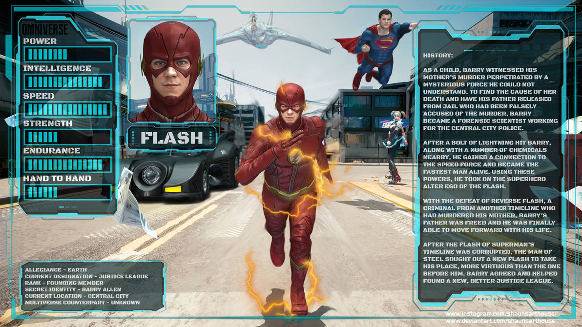 Flash Profile Scale Omniverse - The Flash Profile by ShaunsArtHouse on DeviantArt