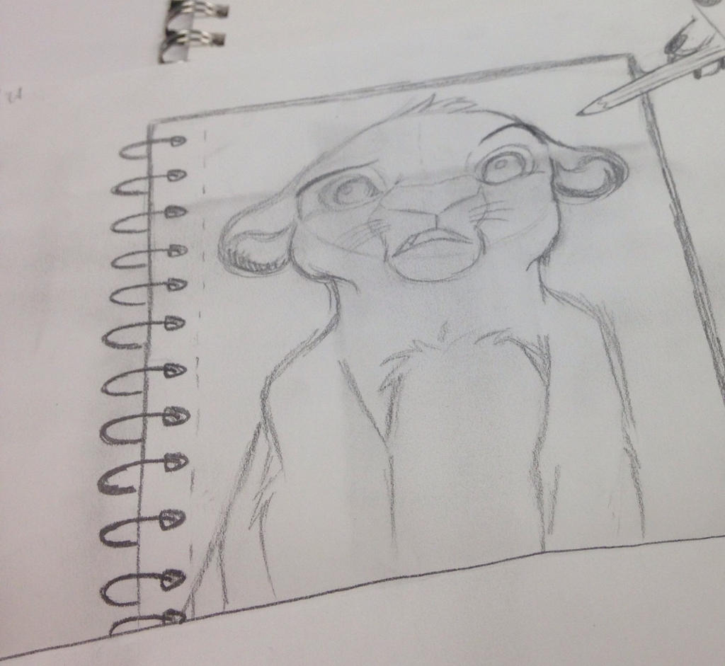 simba doodle by thewindykid on DeviantArt