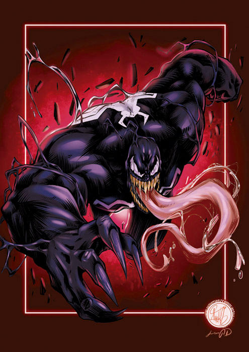 Venom Inverted Color Venom-Colour-1 by NachoArranz on DeviantArt