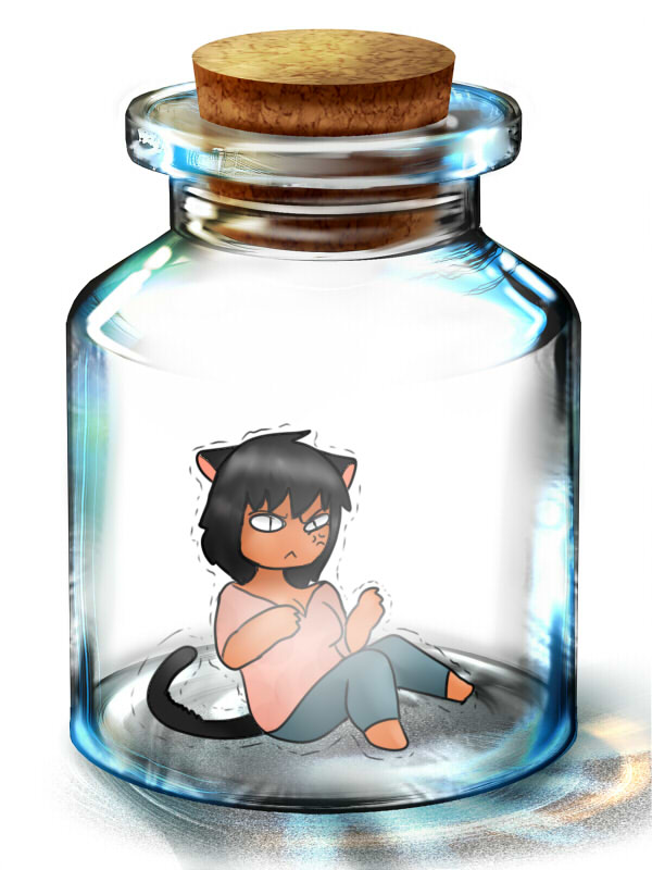 Bottle meme- Nova in a Bottle