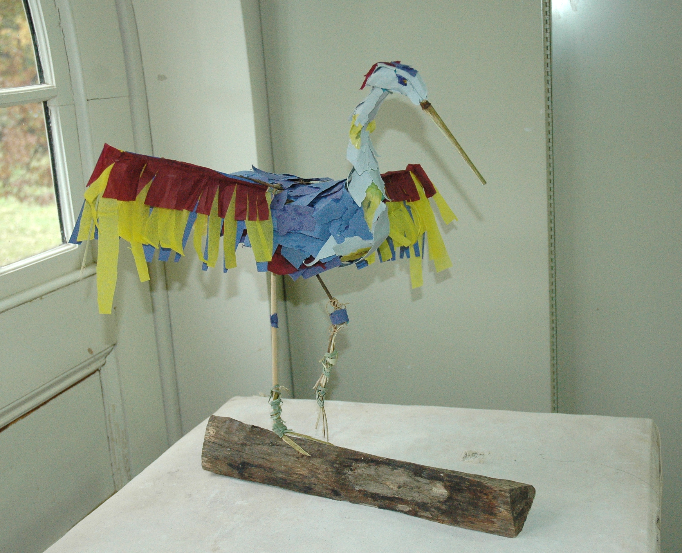 Heron Sculpture