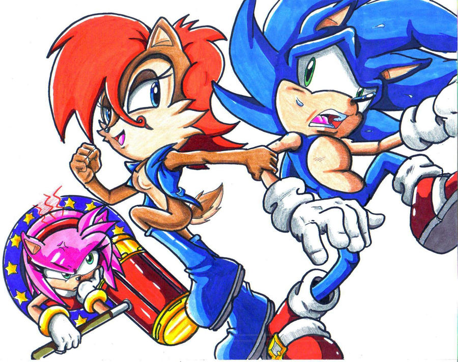 ~Sonic-x-Sally~ by CyberTheHedgehog270.deviantart.com on 