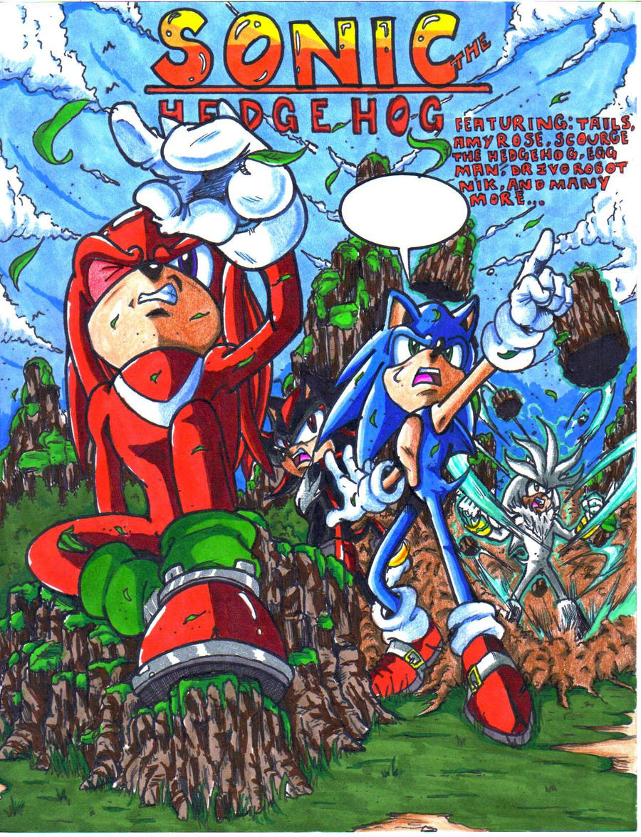 Sonic the Hedgehog - Sonic 1 - Japan Comic Cover by PaperBandicoot on  DeviantArt