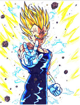 majin vegeta atomic blast