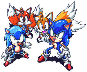 sonic and tails 20th gen