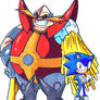 Archie Dr. Ivo Robotnik and Sonic CL