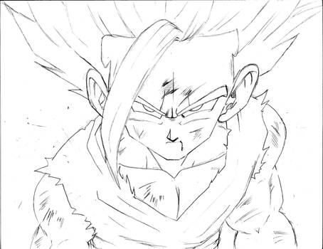 SSJ2 Gohan pencil