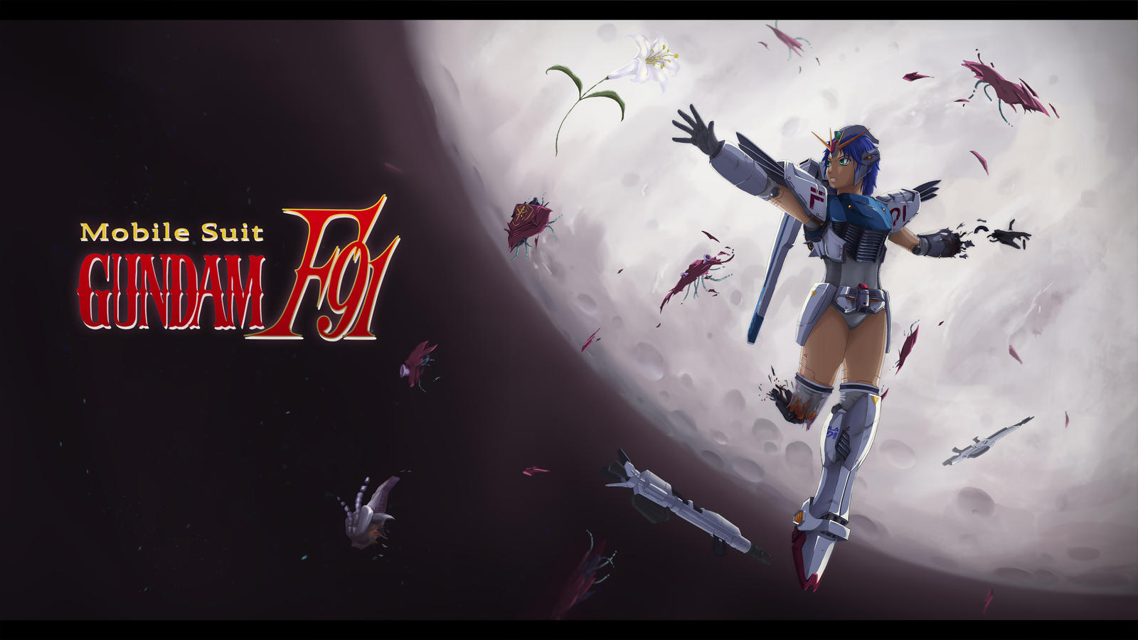 Gundam F91 Girl By Dantiger On Deviantart
