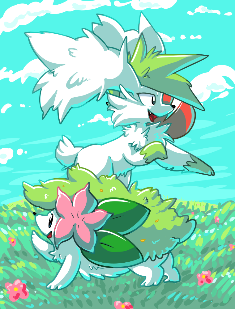 pokeddexy 10 grass - shaymin